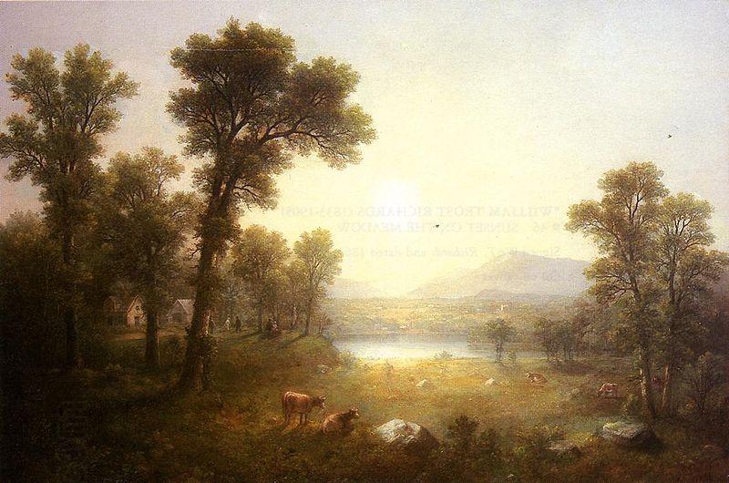 Asher Brown Durand Lake Scene in the Mountains China oil painting art